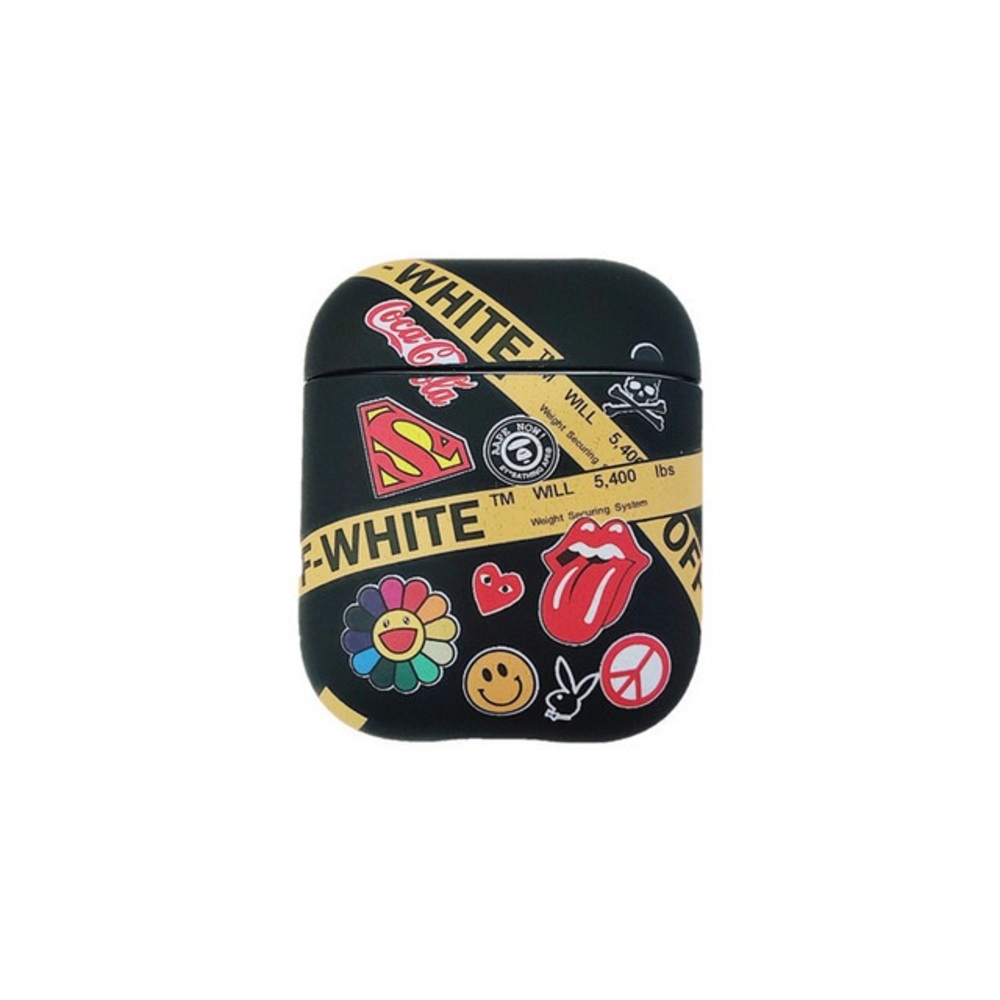 Off-White Inspired AirPod Case Black